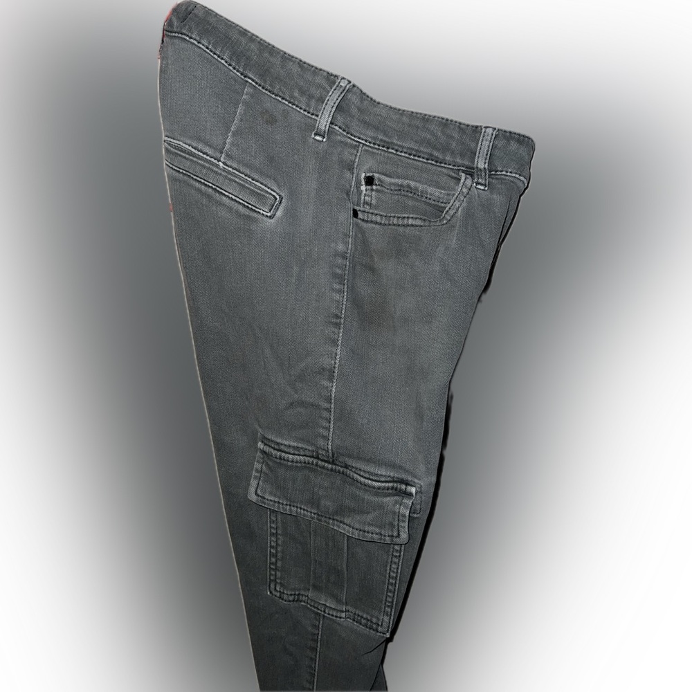 Guess Charcoal Utility Pants